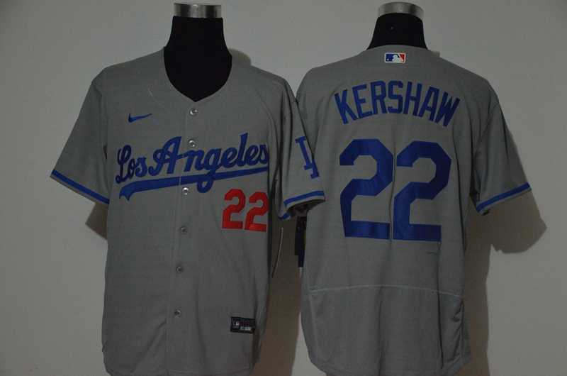 Dodgers 22 Clayton Kershaw Gray 2020 Nike Flexbase Jersey,We sell and wholesale Dodgers 22 Clayton Kershaw Gray 2020 Nike Flexbase Jersey on line form chian!